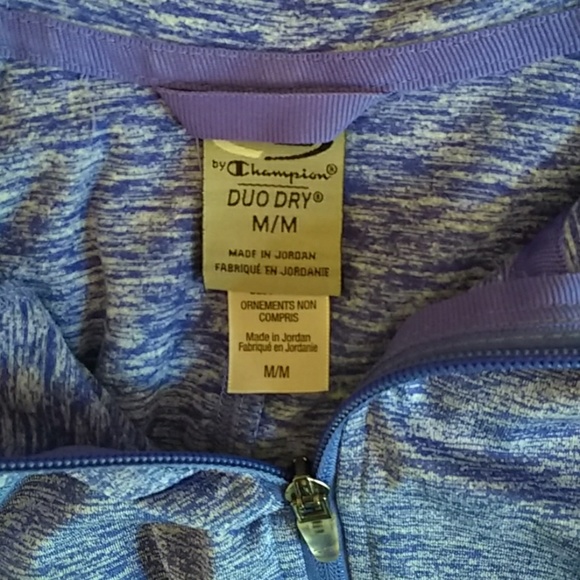 Champion Duo Dry Hooded Athletic Jacket - Picture 2 of 7